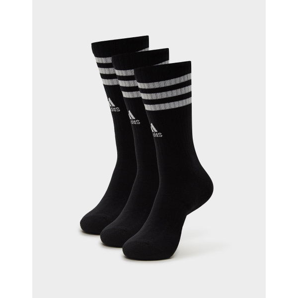 Adidas 3-Stripes Cushioned Crew Socks 3 Pack