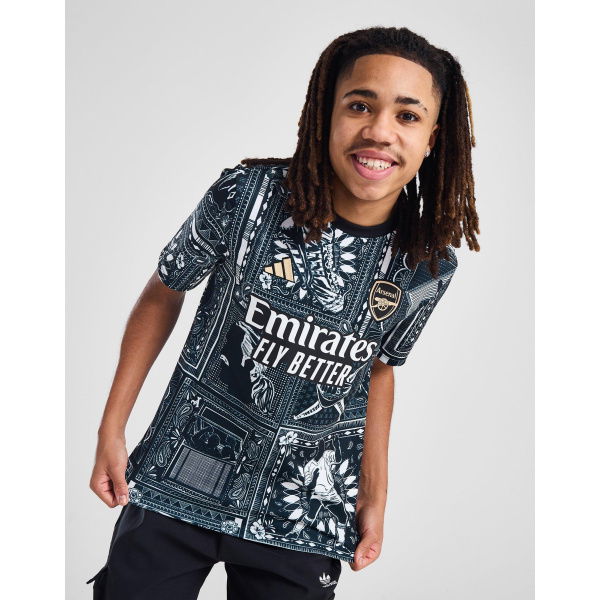 adidas Arsenal FC Ian Wright Pre Match Shirt Junior