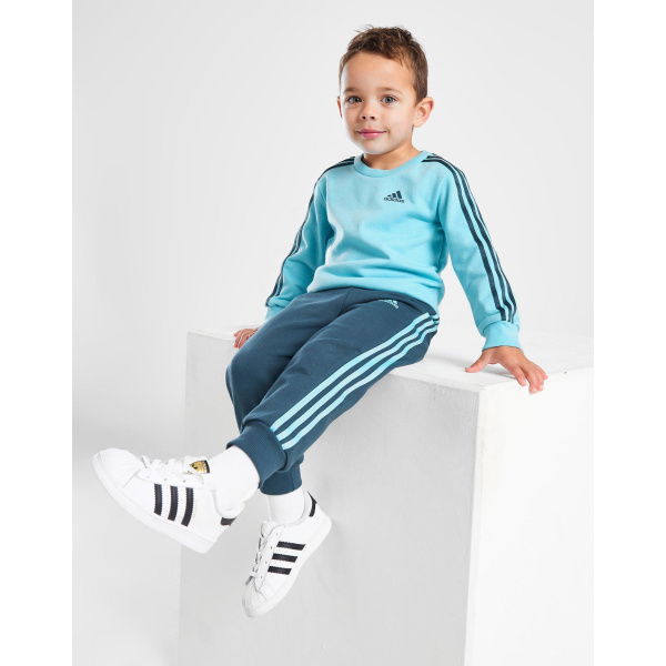 adidas Badge Of Sport 3-Stripes Crew Tracksuit Infant