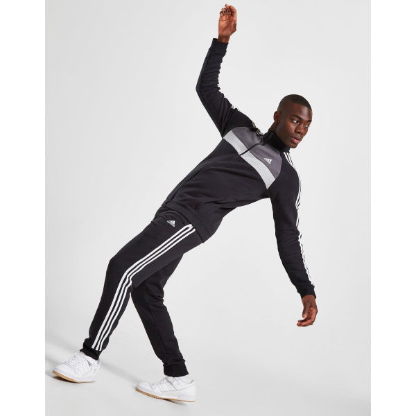 Adidas Badge Of Sport Colour Block Fleece Tracksuit