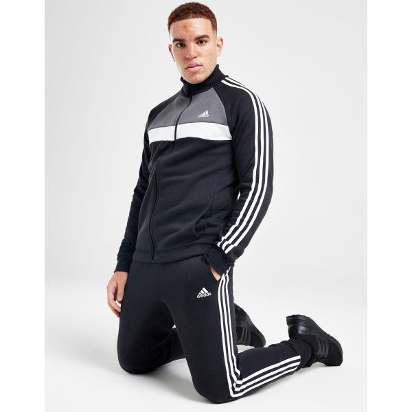 Adidas Badge Of Sport Colour Block Fleece Tracksuit