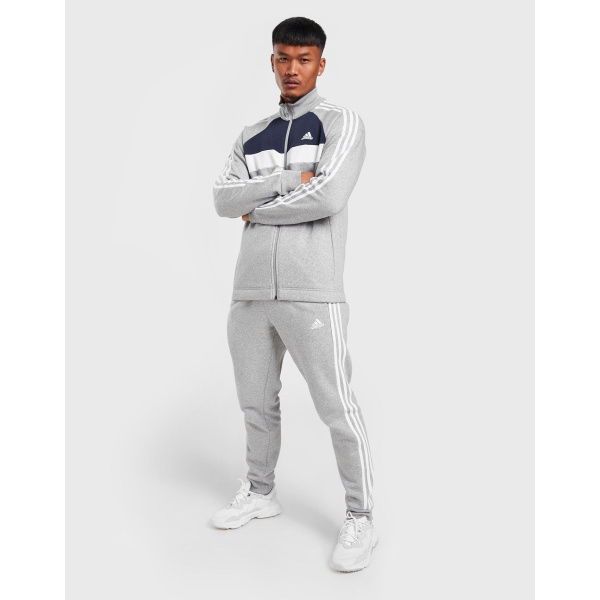 Adidas Badge Of Sport Colour Block Fleece Tracksuit