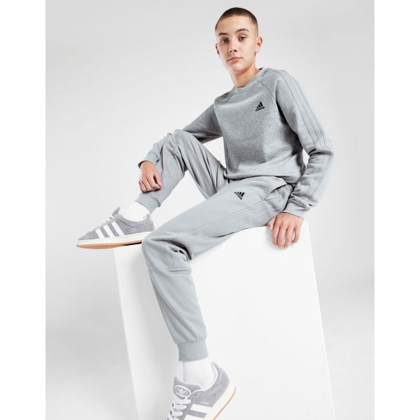 adidas Badge Of Sport Contrast Crew Tracksuit Junior