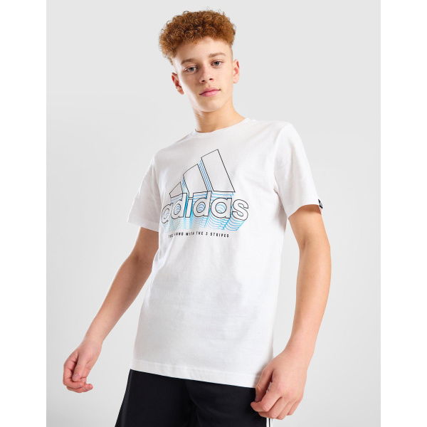 adidas Badge of Sport Fade Graphic T-Shirt Junior