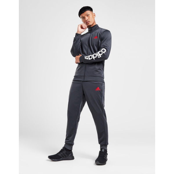 Adidas Badge Of Sport Linear Poly Tracksuit