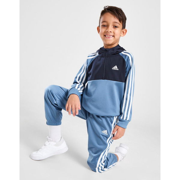 adidas Badge of Sport Poly Overhead Tracksuit Children