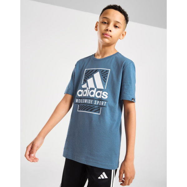 adidas Box Logo T-Shirt Junior