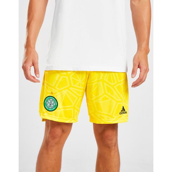 Adidas Celtic FC 2022/23 Home Goalkeeper Shorts PRE-ORDER.