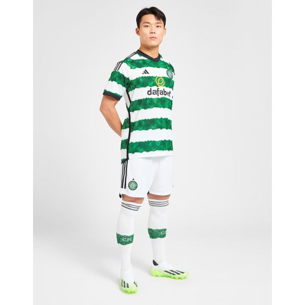 Adidas Celtic FC 2023/24 Home Shorts.
