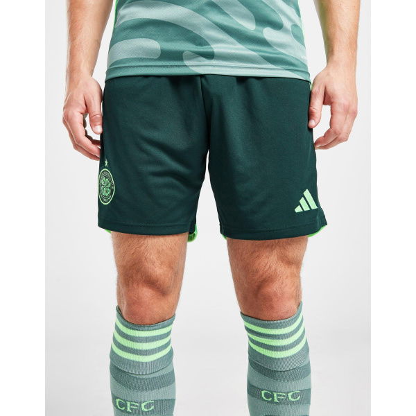 Adidas Celtic FC 2023/24 Third Shorts.