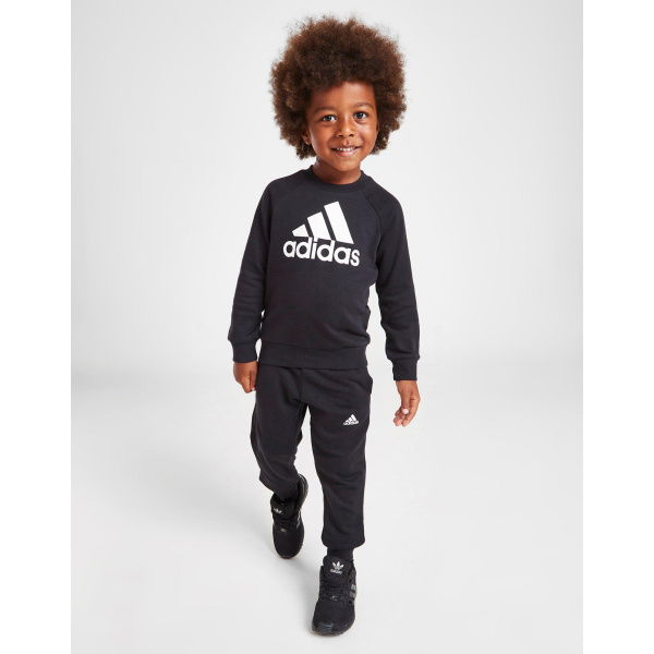 Adidas Large Logo Crew Tracksuit Children