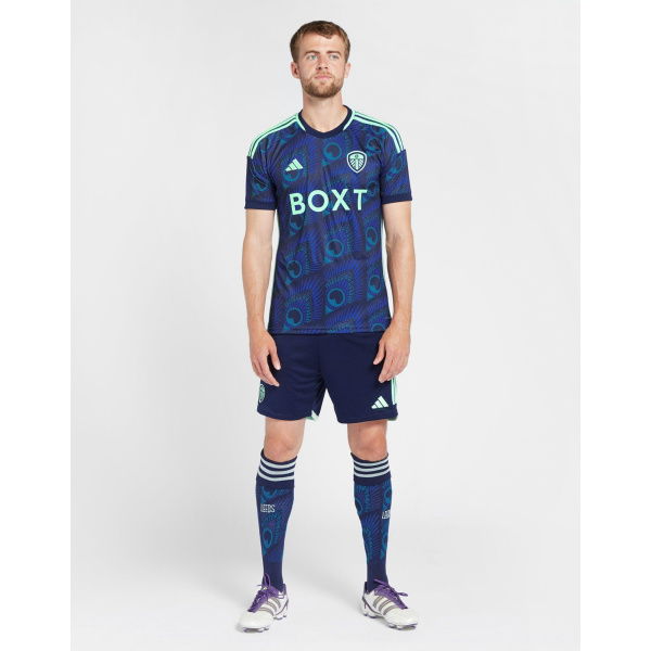 Adidas Leeds United FC 2023/24 Away Shirt.