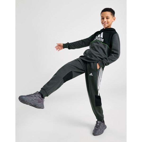 adidas Linear Badge of Sport Logo Joggers Junior