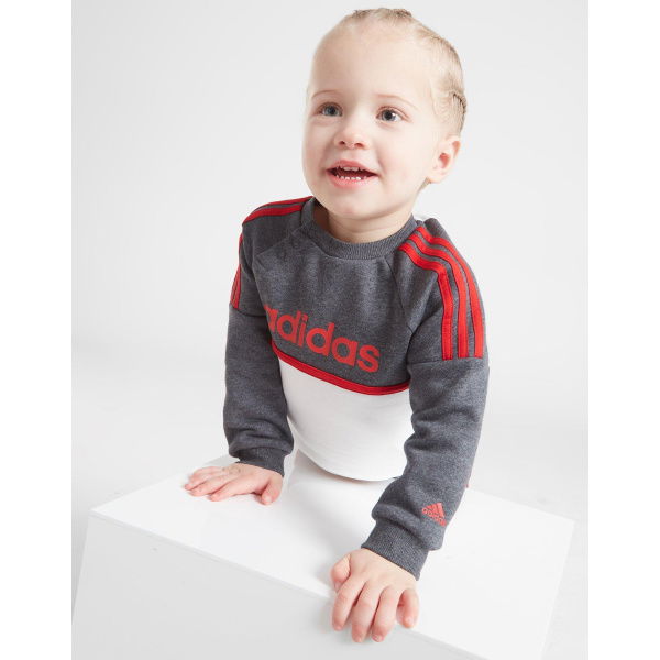 Adidas Linear Crew Tracksuit Infants