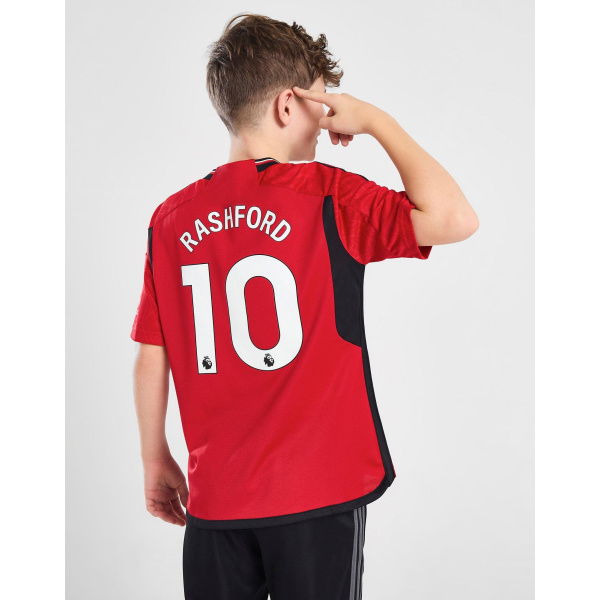 adidas Manchester United 23/24 Rashford #10 Home Shirt Jr