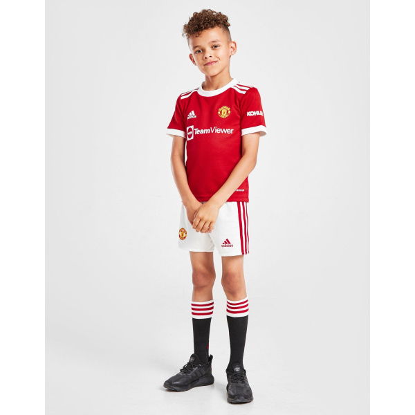 Adidas Manchester United FC 2021/22 Home Kit Children.