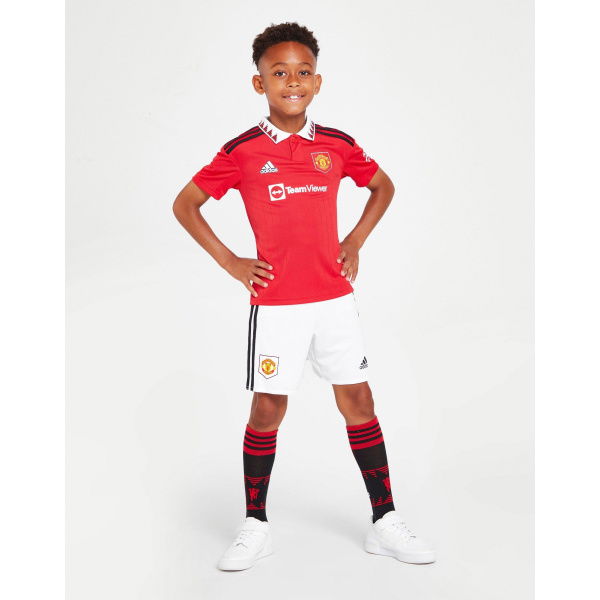 adidas Manchester United FC 2022/23 Home Kit Children