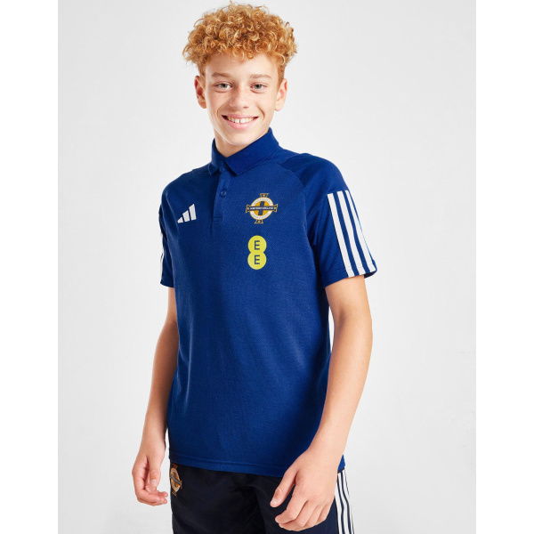 Adidas Northern Ireland Tiro 23 Cotton Polo Shirt Junior