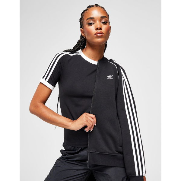 Adidas Originals 3-Stripes Fleece Bomber Jacket