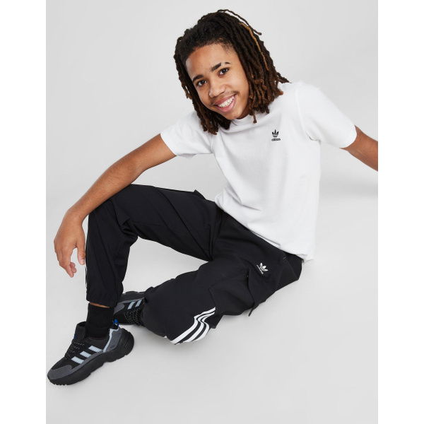 Adidas Originals 3Stripes Woven Cargo Pants Junior RedTicket