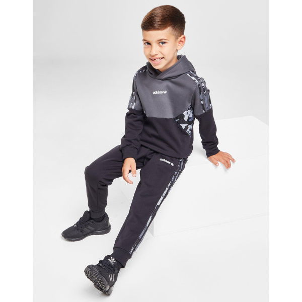 Adidas Originals Camo Overhead Tracksuit Children