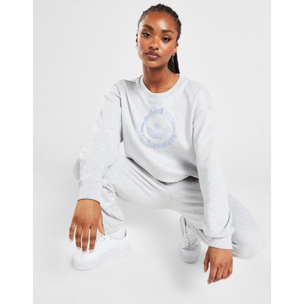 Adidas Originals Circle Logo Crew Sweatshirt