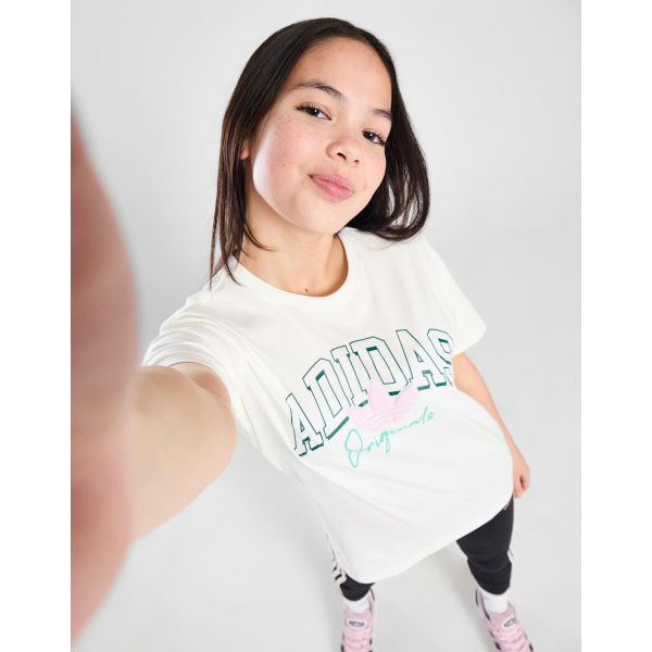 adidas Originals Girls' Varsity T-Shirt Junior