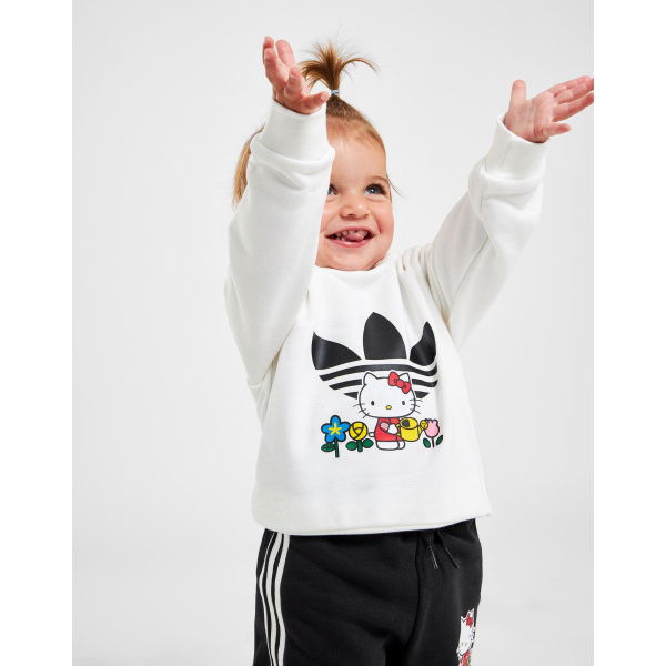 Adidas Originals Hello Kitty Hoodie Tracksuit Set Infants