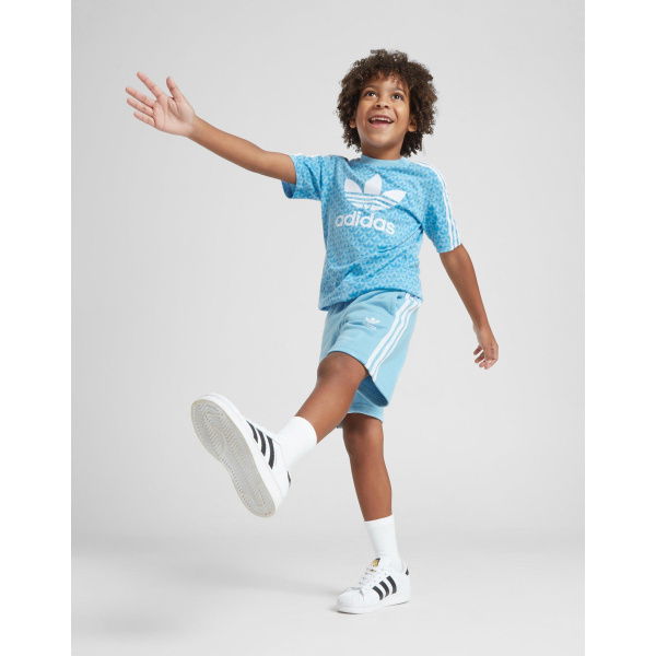 Adidas Originals Monogram T-Shirt/Shorts Set For Children.