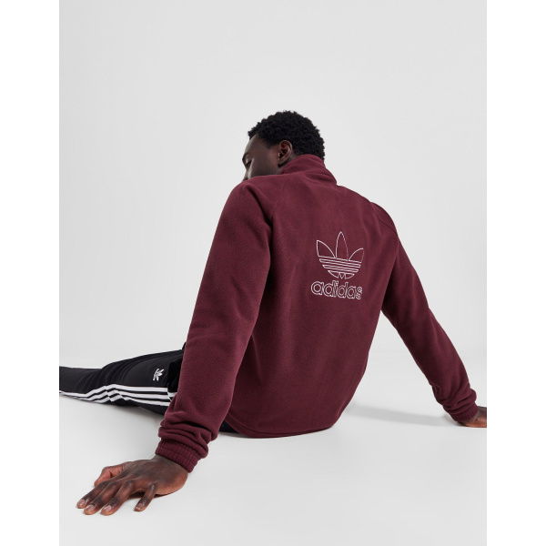 Adidas Originals Polar Fleece 1/2 Zip Sweatshirt.