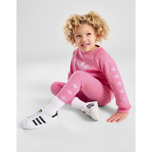 adidas Originals Repeat Trefoil Crew Tracksuit Infant