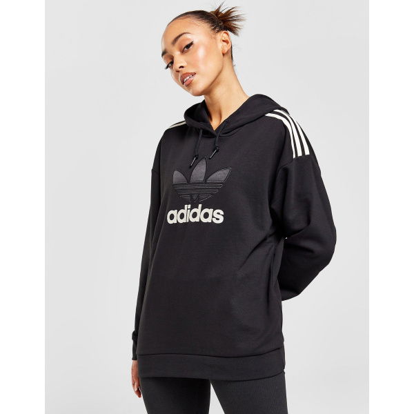 adidas Originals Satin Trefoil Overhead Hoodie