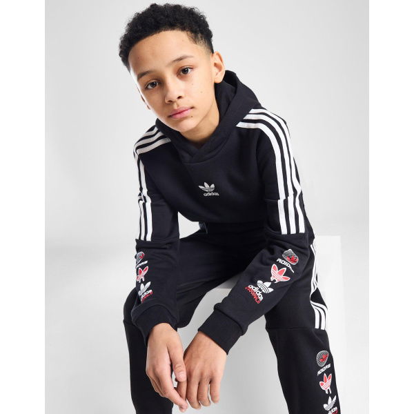 adidas Originals Sticker Overhead Hoodie Junior