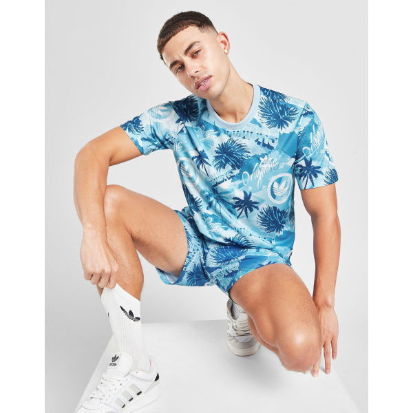 Adidas Originals Summer Sticker All Over Print T-Shirt