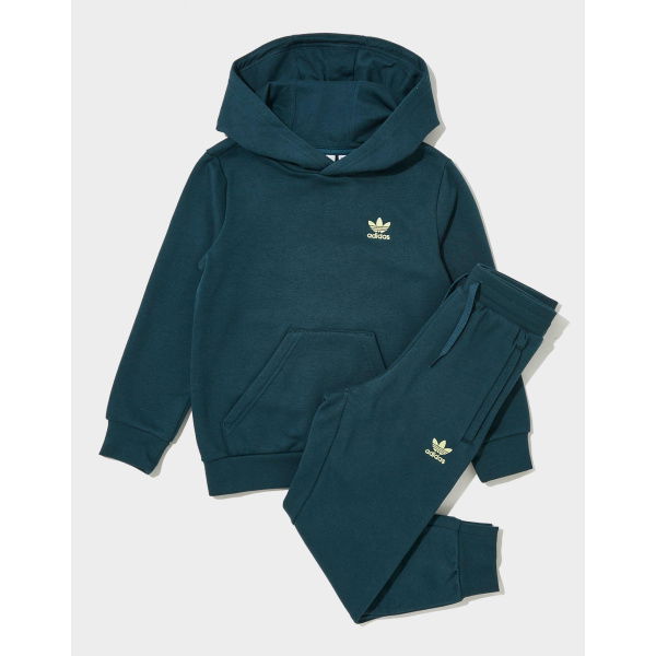 Adidas Originals Trefoil Essential Overhead Tracksuit Children