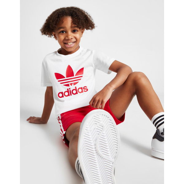 adidas Originals Trefoil T-Shirt/Shorts Set Children