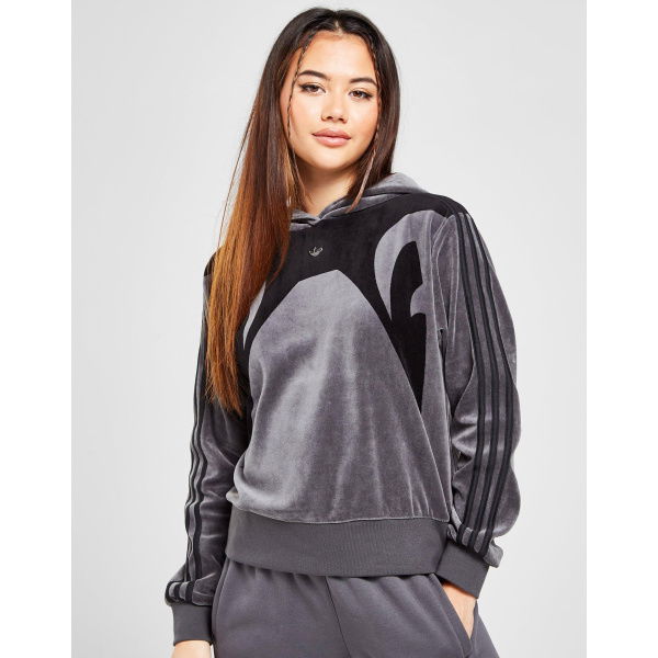 adidas Originals Velvet Panel Overhead Hoodie