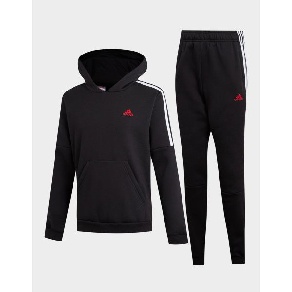 adidas Overhead Fleece Tracksuit Junior