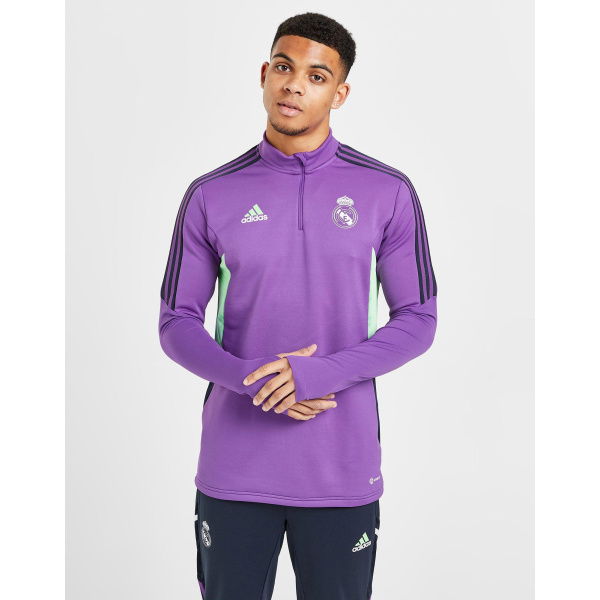 Adidas Real Madrid 1/4 Zip Training Top.
