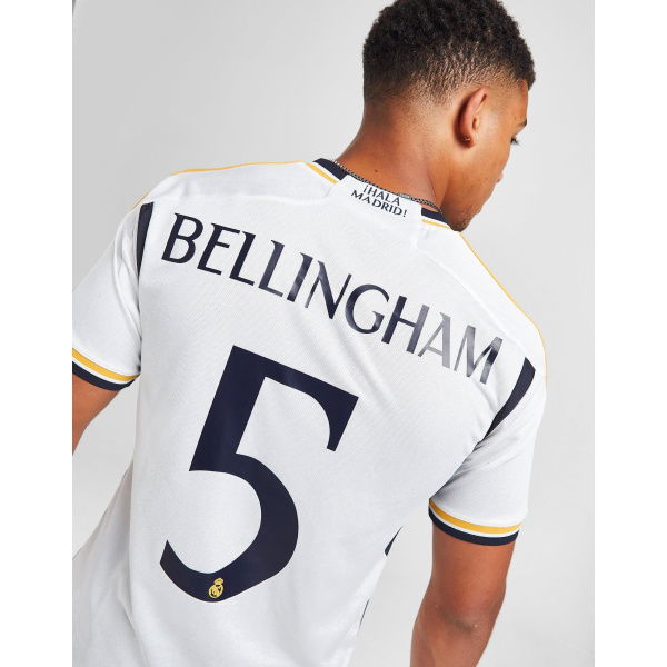 Adidas Real Madrid 2023/24 Bellingham #5 Home Shirt.