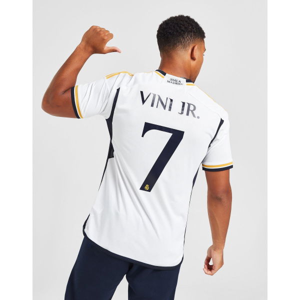 Adidas Real Madrid 2023/24 Vini Jr. #7 Home Shirt.