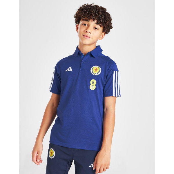 Adidas Scotland Tiro 23 Cotton Polo Shirt Junior