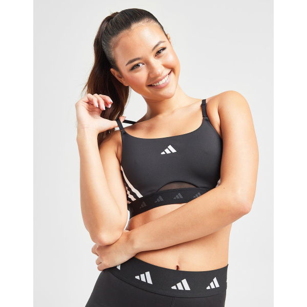 Adidas Training Aeroreact Hyperglam Sports Bra