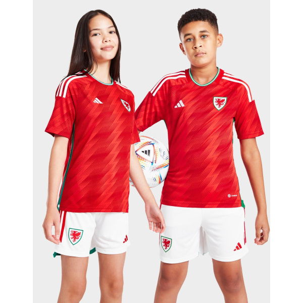 Adidas Wales 2022 Home Shirt Junior