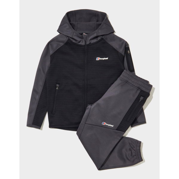 Berghaus Grid Hooded Tracksuit Children