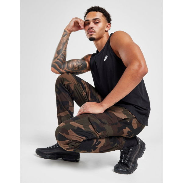 Brave Soul Fine Camo Cargo Pants