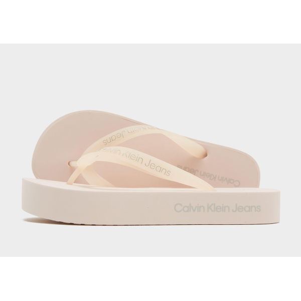 Calvin Klein Jeans Flatform Beach Sandals Womens