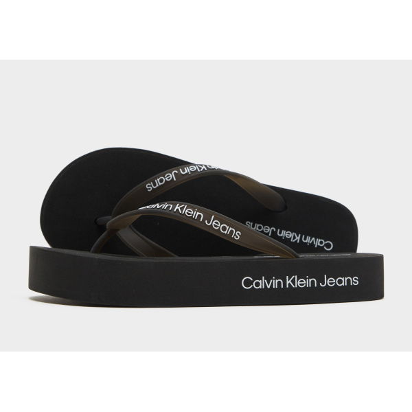 Calvin Klein Jeans Flatform Beach Sandals Womens