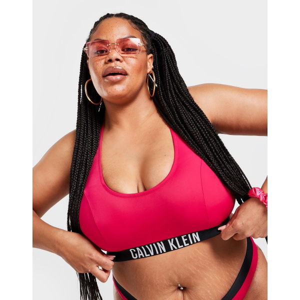 Calvin Klein Swim Tape Plus Size Bikini Top