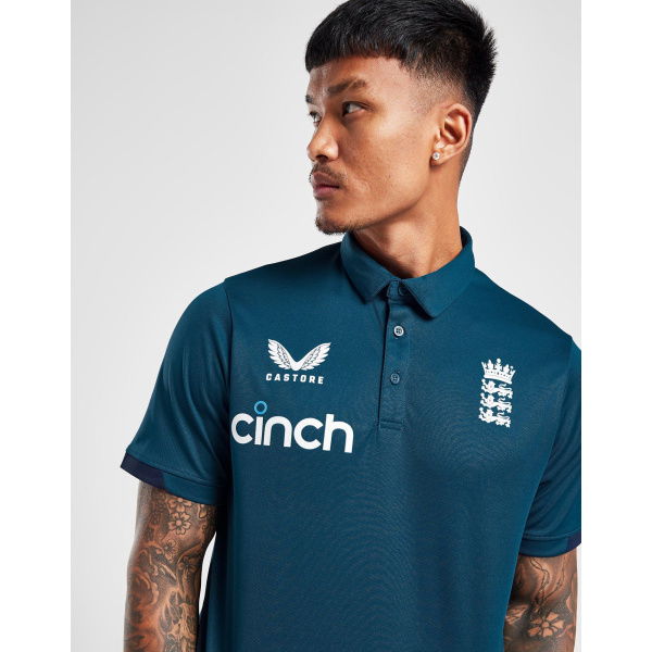 Castore England Cricket Training Polo Shirt